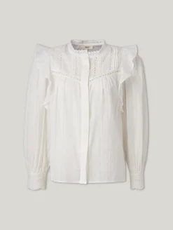 Bluse mit Volants DACHBODEN