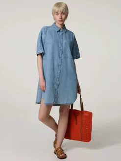 Blusenkleid aus Denim