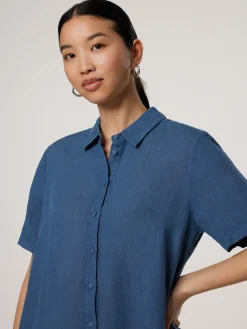 Blusenkleid aus Leinen