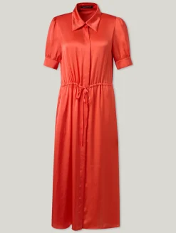 Blusenkleid aus Satin