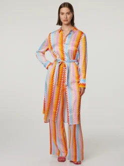 Blusenkleid aus Seide