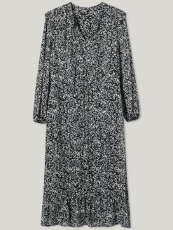 Blusenkleid mit Allover-Print