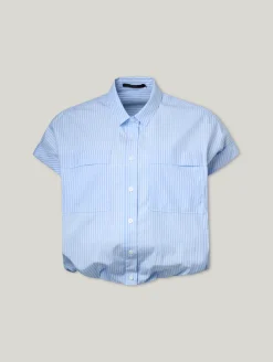 Blusenshirt aus Baumwolle