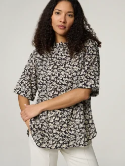 Blusenshirt aus Baumwolle