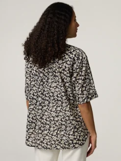 Blusenshirt aus Baumwolle