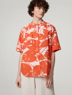 Blusenshirt aus Baumwolle