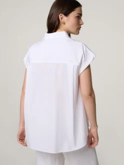 Blusenshirt aus Baumwolle