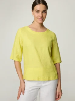 Blusenshirt aus Leinen