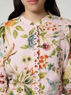 Blusenshirt aus Leinen