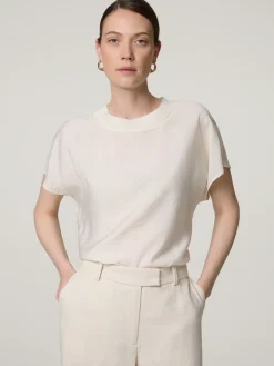 Blusenshirt aus Satin