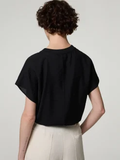 Blusenshirt aus Satin