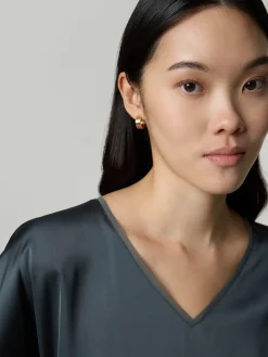 Blusenshirt aus Satin