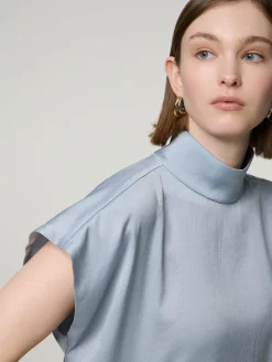 Blusenshirt aus Satin ALARIA