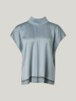 Blusenshirt aus Satin ALARIA