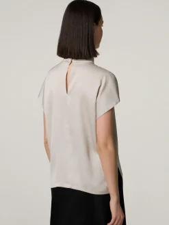 Blusenshirt aus Satin ALARIA