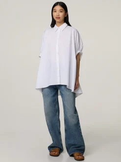 Blusenshirt im Oversized Fit