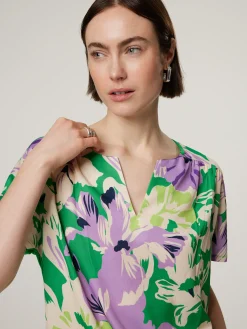 Blusenshirt mit Allover-Print CALENE