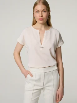 Blusenshirt mit Glitzer