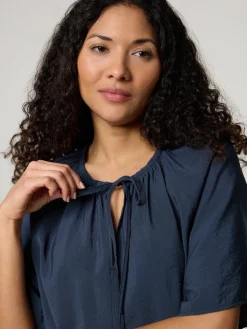 Blusenshirt mit Knitteroptik