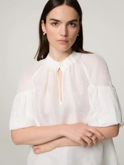 Blusenshirt mit Seide