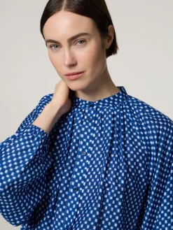 Blusenshirt mit Seide