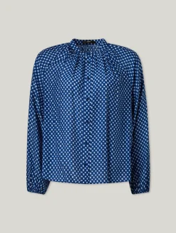 Blusenshirt mit Seide