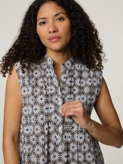 Blusentop aus Baumwolle