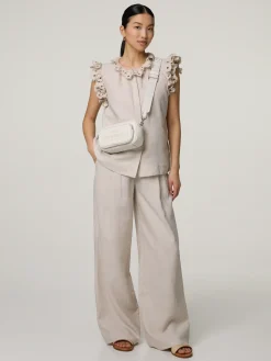 Blusentop aus Leinen