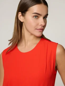 Blusentop aus Materialmix