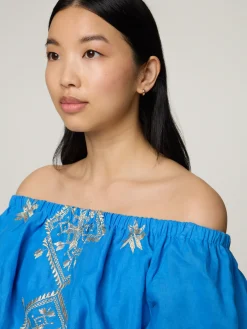 Blusentop im Cropped Fit