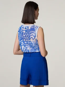 Blusentop mit Baumwolle