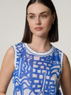 Blusentop mit Baumwolle