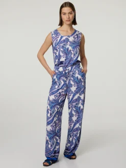 Blusentop mit Paisley-Print