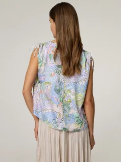 Blusentop mit Print