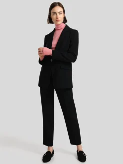 Bundfalten Hose im Regular Fit