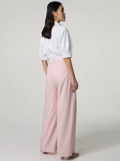 Bundfaltenhose aus Schurwolle