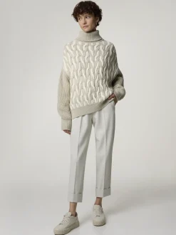 Bundfaltenhose mit Wolle KRYSTAL