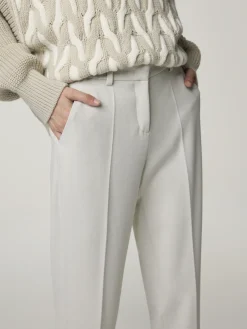 Bundfaltenhose mit Wolle KRYSTAL