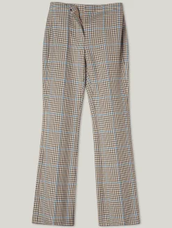Businesshose mit Karo-Muster