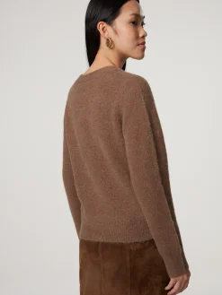 Cardigan aus Alpaka-Mix