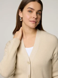 Cardigan aus Bio-Baumwolle