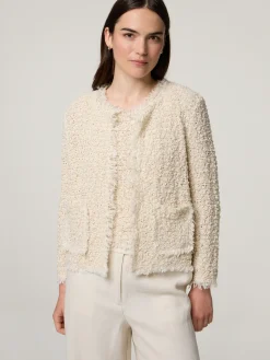 Cardigan aus Bouclé