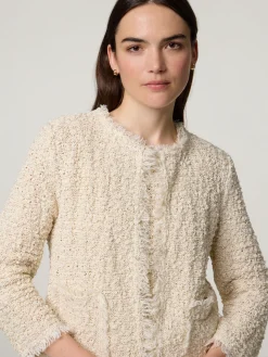 Cardigan aus Bouclé