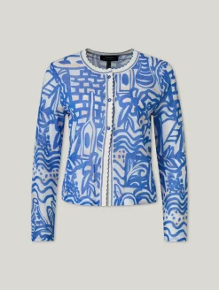 Cardigan mit Baumwolle