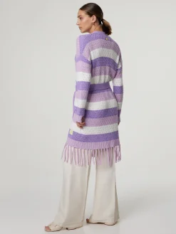 Cardigan mit Fransen