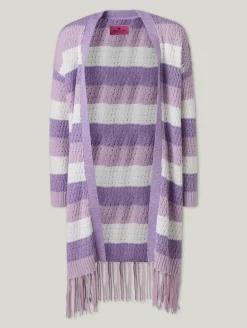 Cardigan mit Fransen