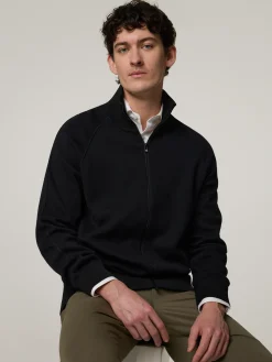 Cardigan mit Schurwolle