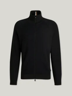 Cardigan mit Schurwolle