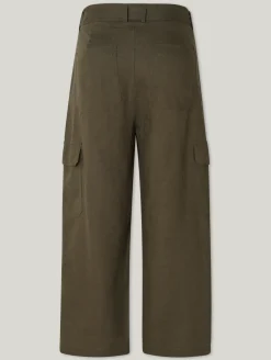 Cargohose aus Leinen