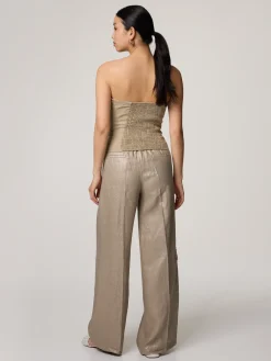 Cargohose aus Leinen AMALIA